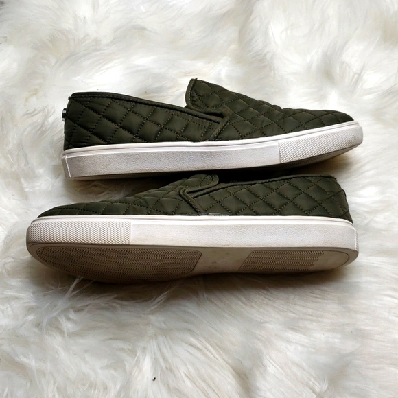 Steve Madden Ecntrcqt Sneaker 7.5 olive green - Picture 9 of 12
